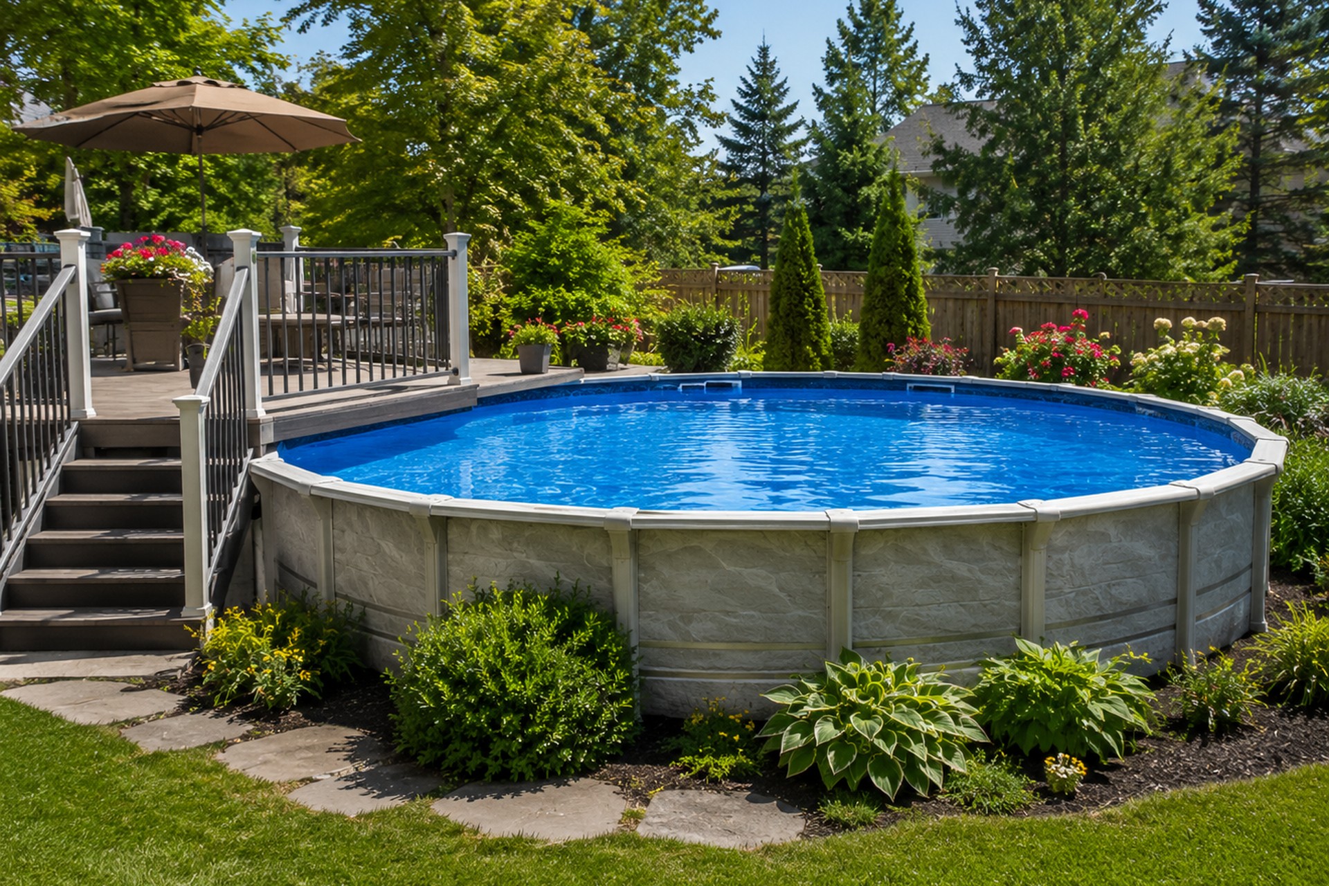 Above-ground pool maintenance Ottawa Gatineau