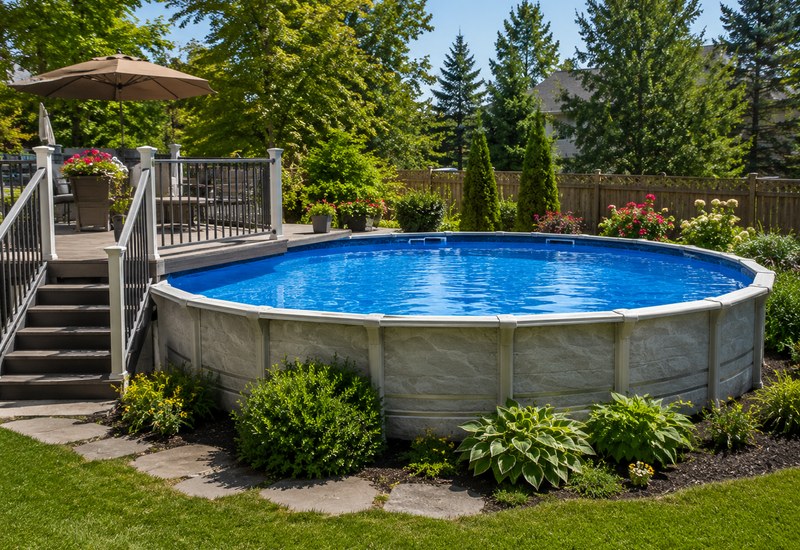 Above-ground pool opening Ottawa and closing service