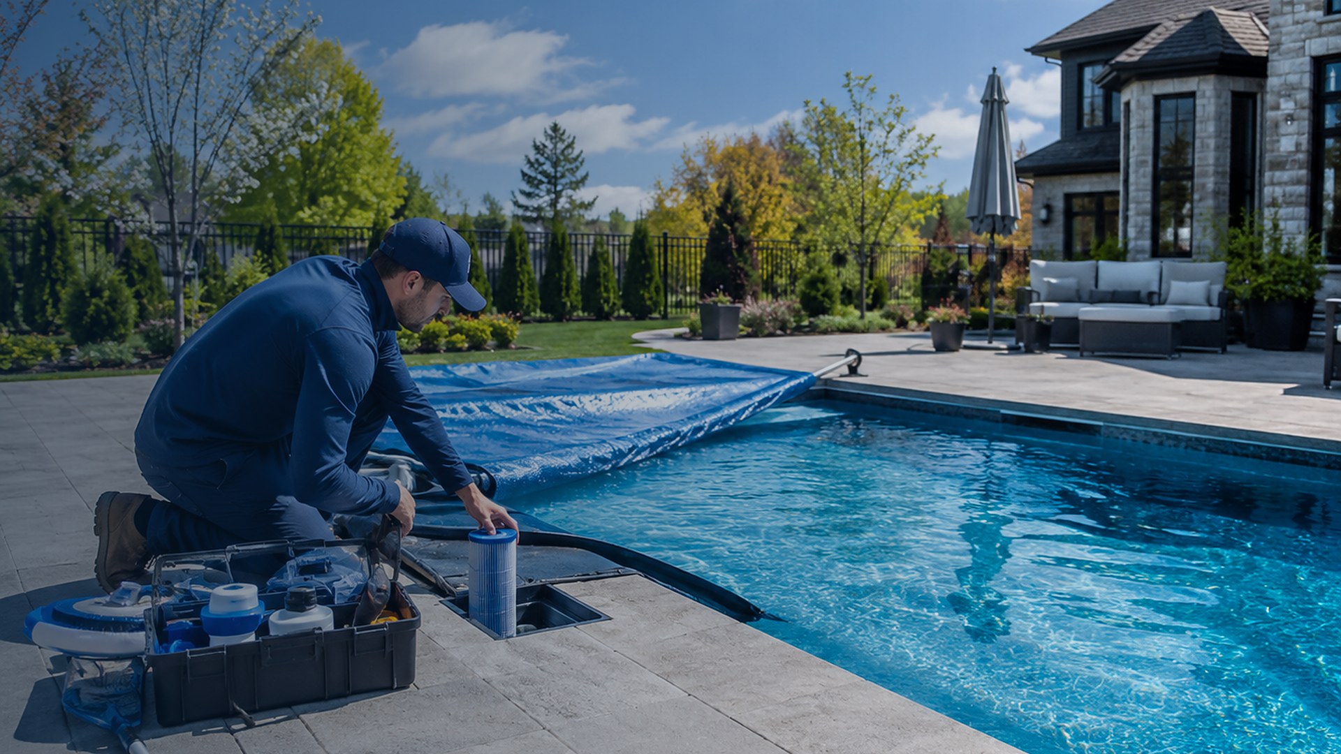 Pool equipment installation Ottawa and Gatineau