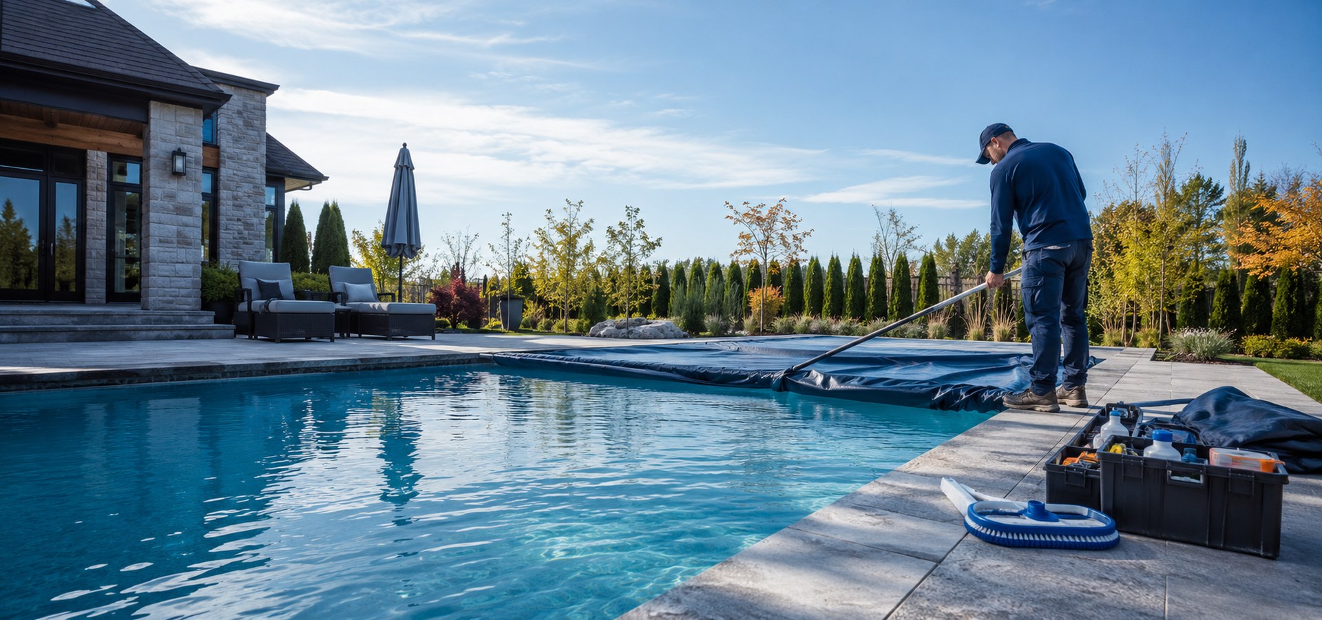 Pool opening Ottawa and pool closing Gatineau services