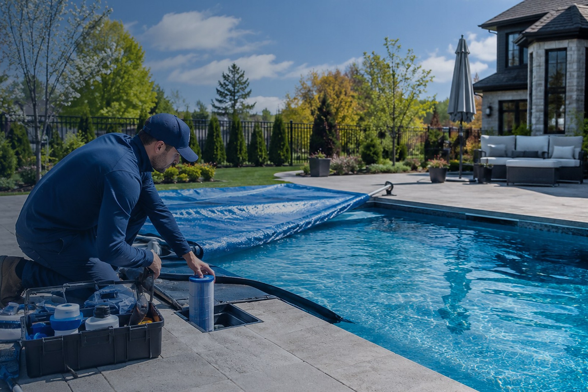 Pool equipment planning Ottawa