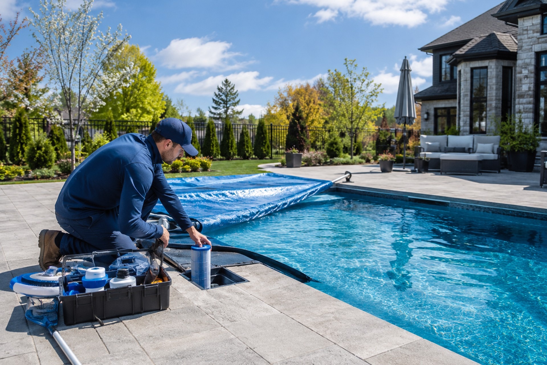 Pool installation service Ottawa