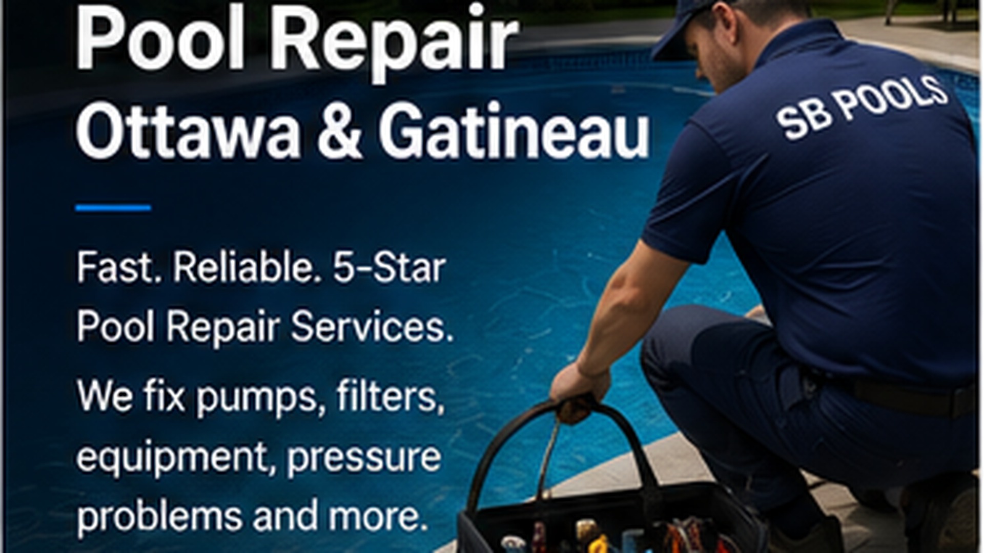 Pool repair Ottawa and Gatineau
