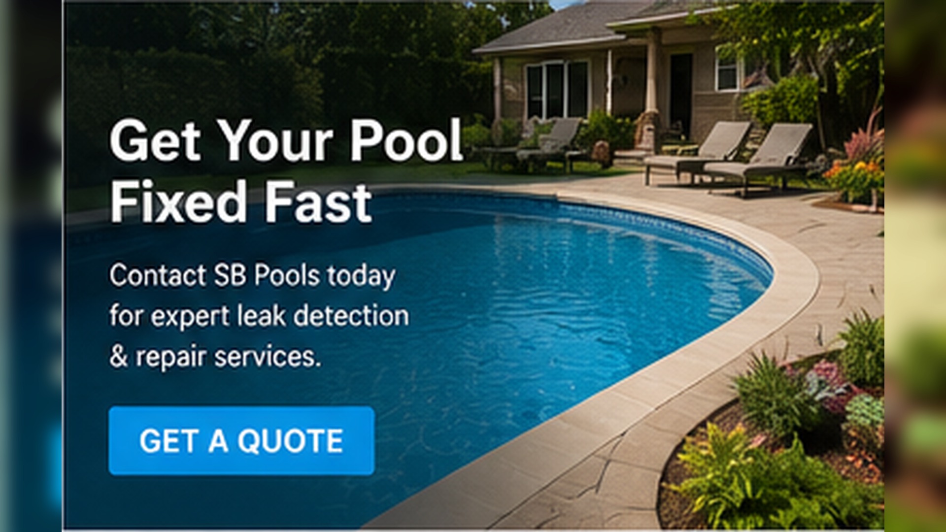 Pool leak repair Ottawa and Gatineau