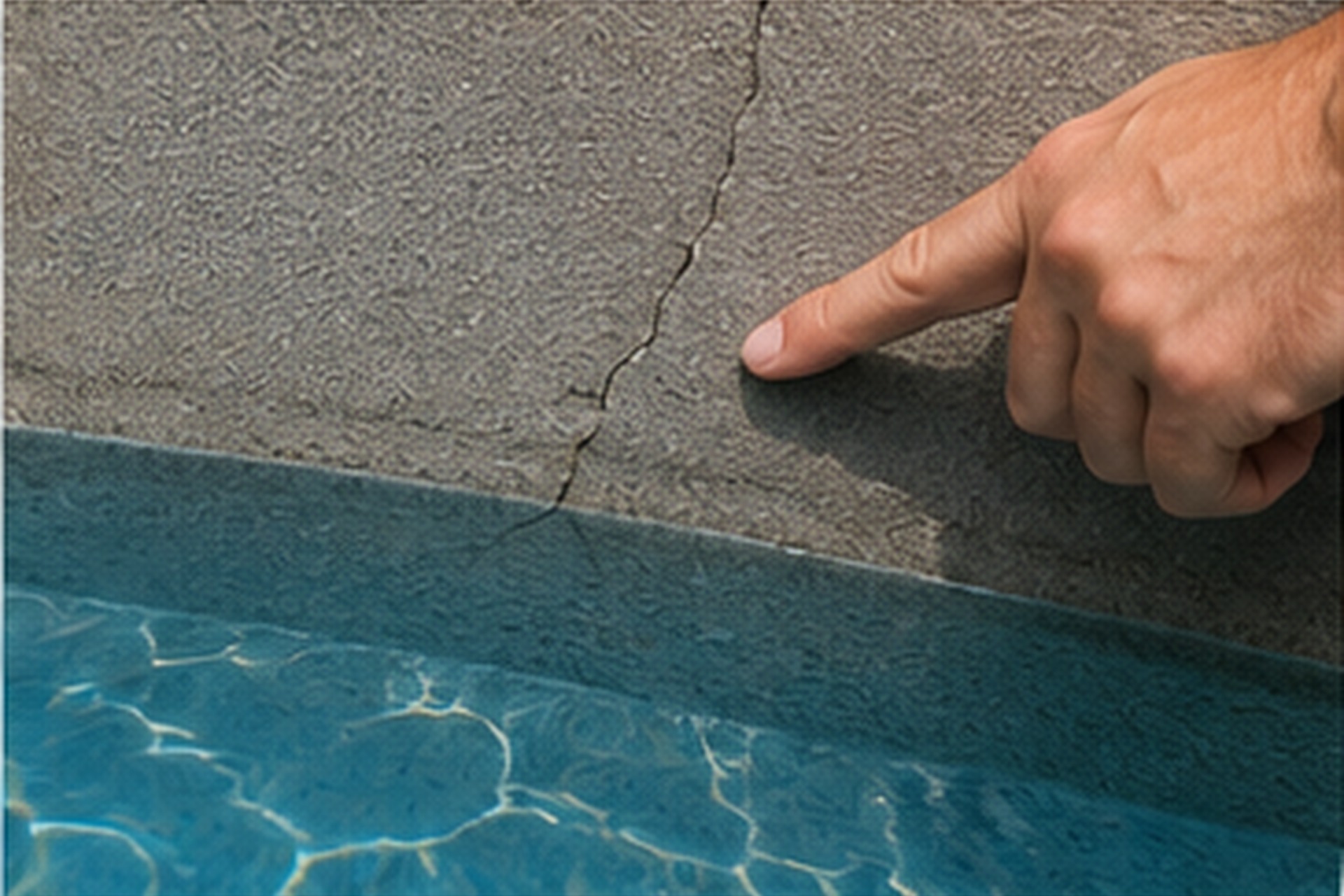 Structural pool crack leak repair Ottawa